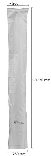 Copricapo per ombrelloni fino a 200 cm di diametro - 135 x 20/25 cm - Impermeabile e protezione UV