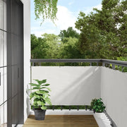 Paravento da Balcone Bianco 400x120 cm in PVC 4005509