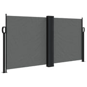 Tenda da Sole | Tenda parasole Laterale Retrattile Antracite 120x600 cm