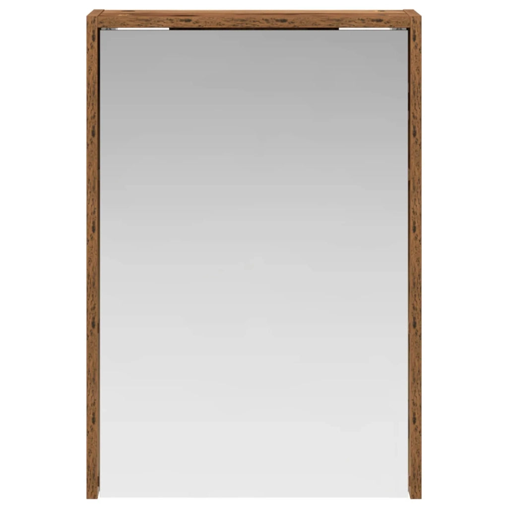 Mobiletto per specchio da bagno Legno vecchio 43 x 16 x 62.5 cm 889141
