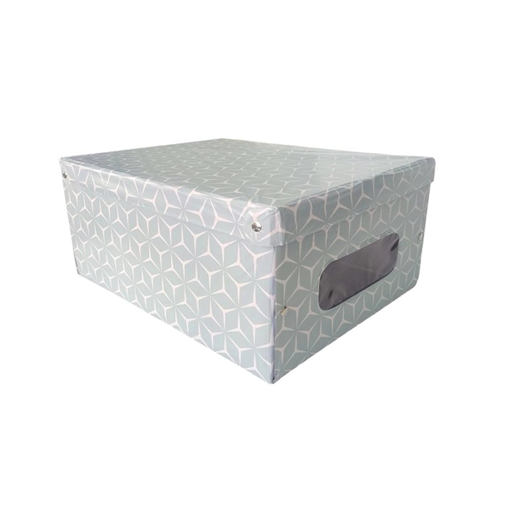 SET 6 MAURY'S SCATOLA PORTABIANCHERIA SHAPE IN PVC 50 X 39 X 24 CM ASSORTITA