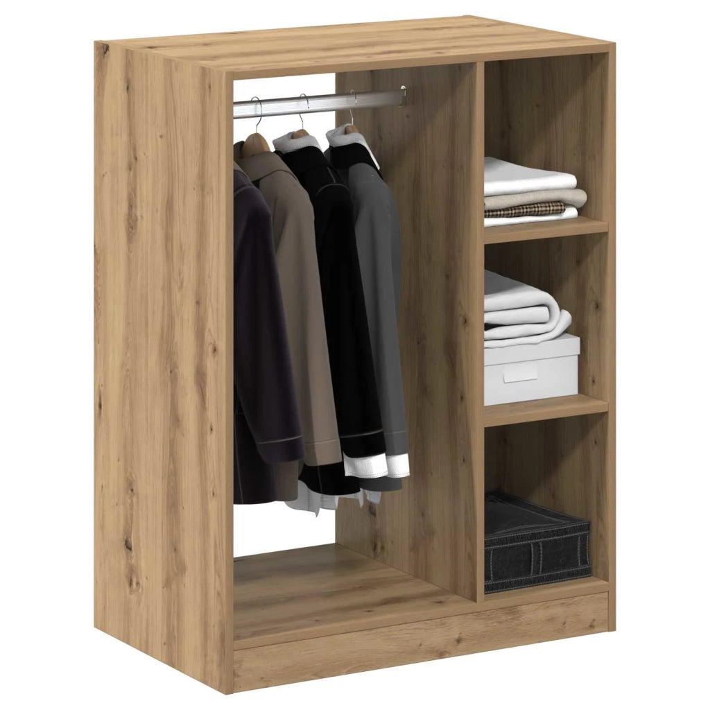 Guardaroba con lo scaffale Rovere artigianale 77 x 48 x 102 cm 879643