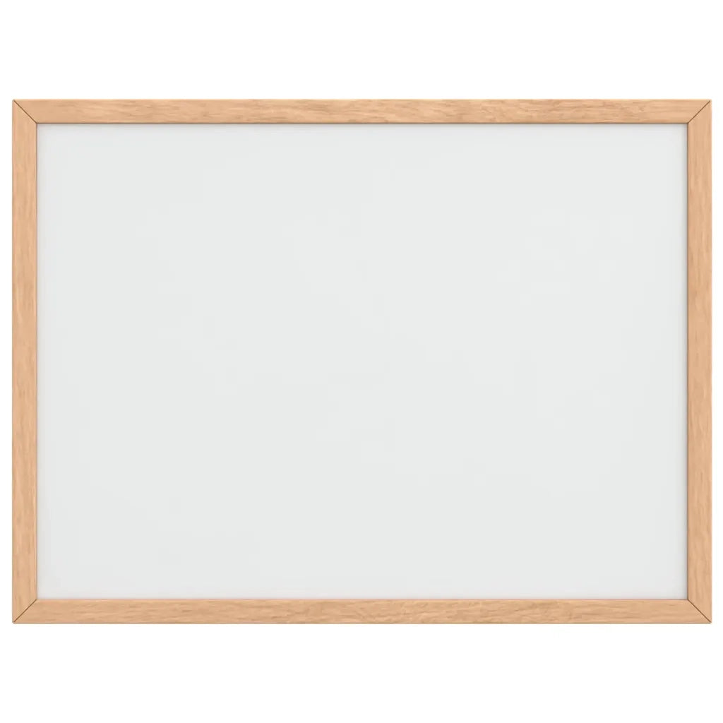 vidaXL Lavagna Bianca Magnetica con Cornice in Legno di Pino 40x30 cm