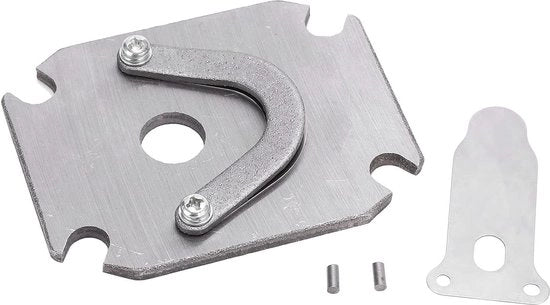 Set di piastre di valvola per compressore a aria - Accessorio di compressore a aria metallico - 3/8in 48x72mm 1P 2.5P 3P 4P.
