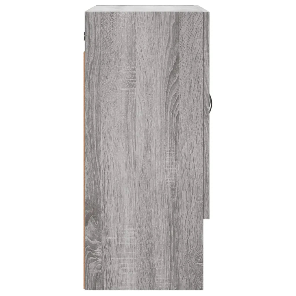 Armadietto a Muro | Mobile a Parete Grigio Sonoma 60x31x70cm in Legno Multistrato