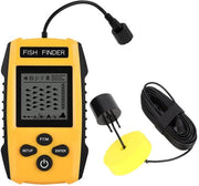 Fishfinder con lettura di profondità fino a 100m - Display LCD - Illuminazione di sfondo - Adatto per pesca da barca