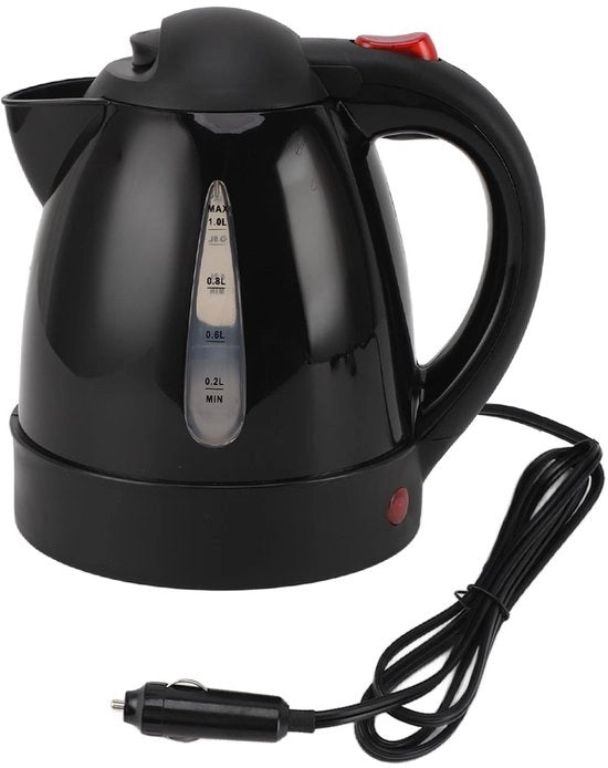 Caffettiera elettrica portatile - 250W 24V con spegnimento automatico - Ideale per viaggi - Adatta per auto e viaggio - Compatta..