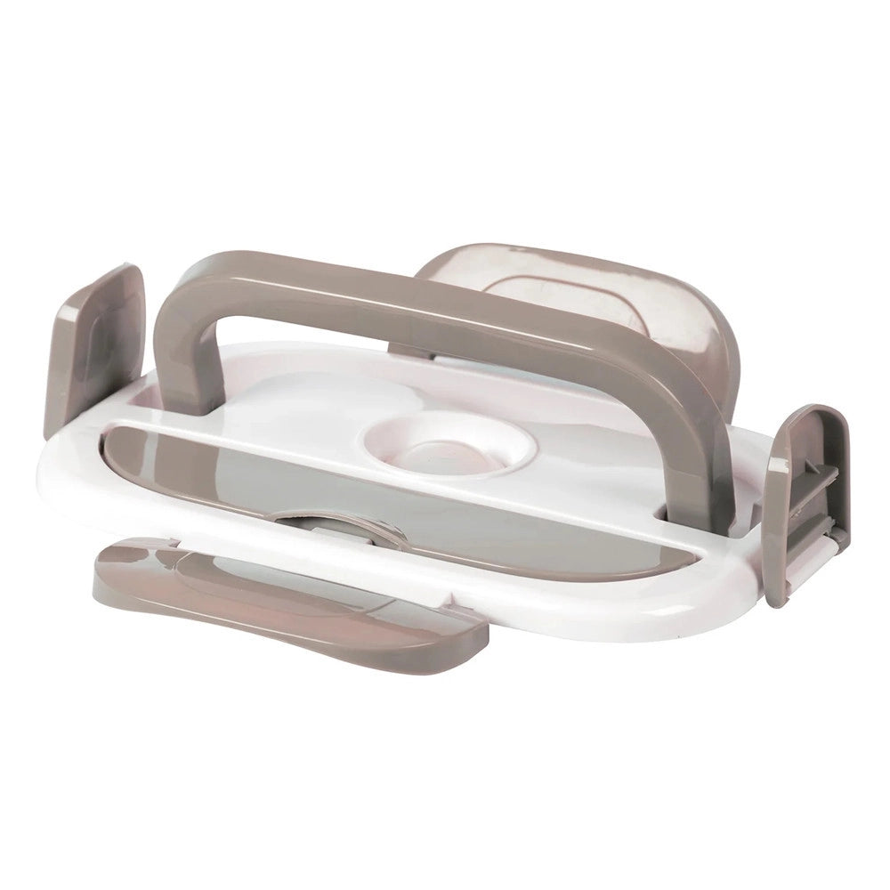 Trade Shop - Scaldavivande Elettrico 40w Portatile Capacità 1,5lt 2 Scomparti Vaschette Estraibili -