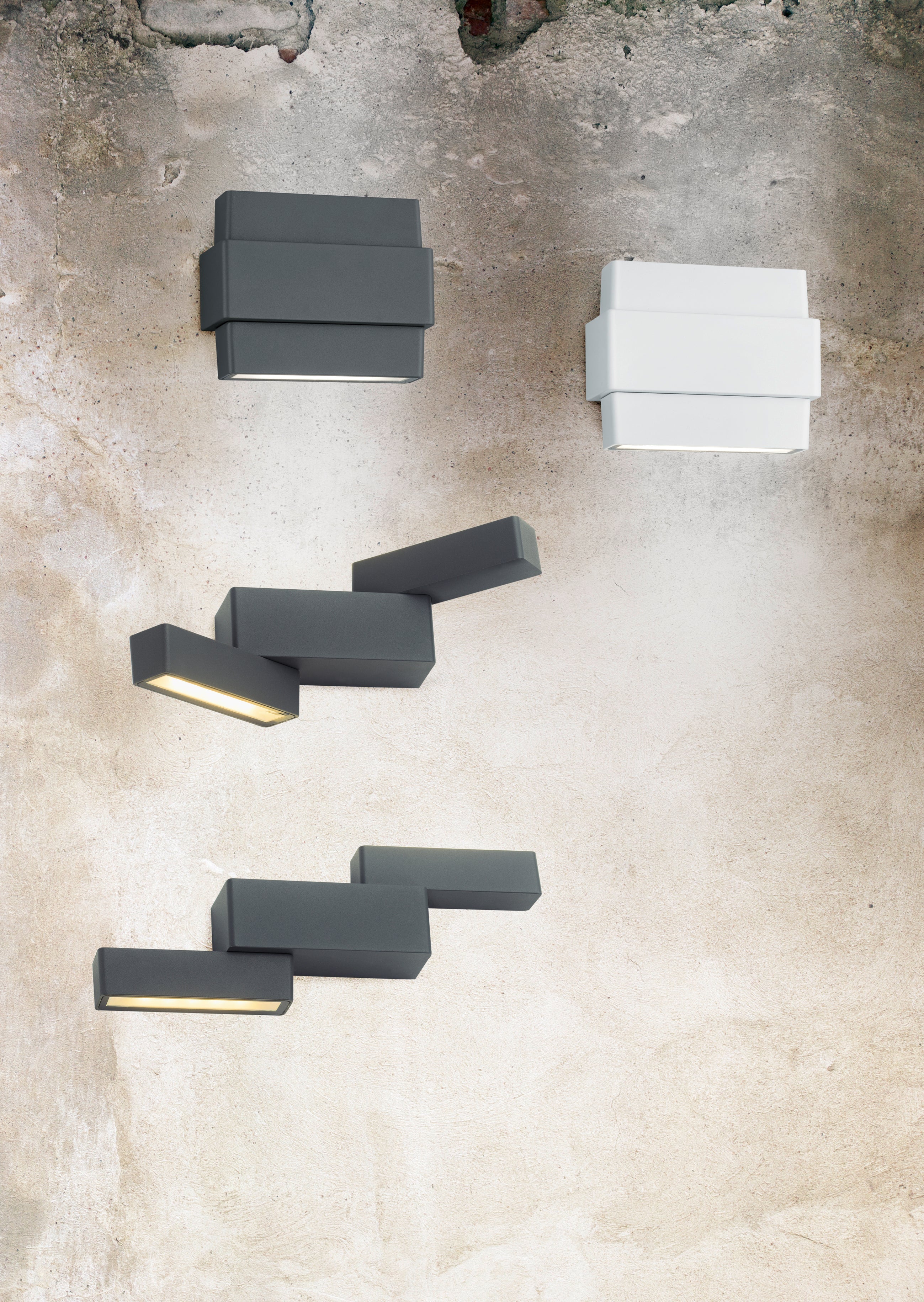 Applique da Esterno a LED in Pressofusione di alluminio Antracite