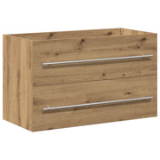 Mobile Lavabo | Armadio Lavabo Bagno Artigianale 80x38,5x48 cm Legno Multistrato