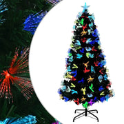 Albero di Natale Artificiale-Albero Natalizio Verde 120 cm PVC