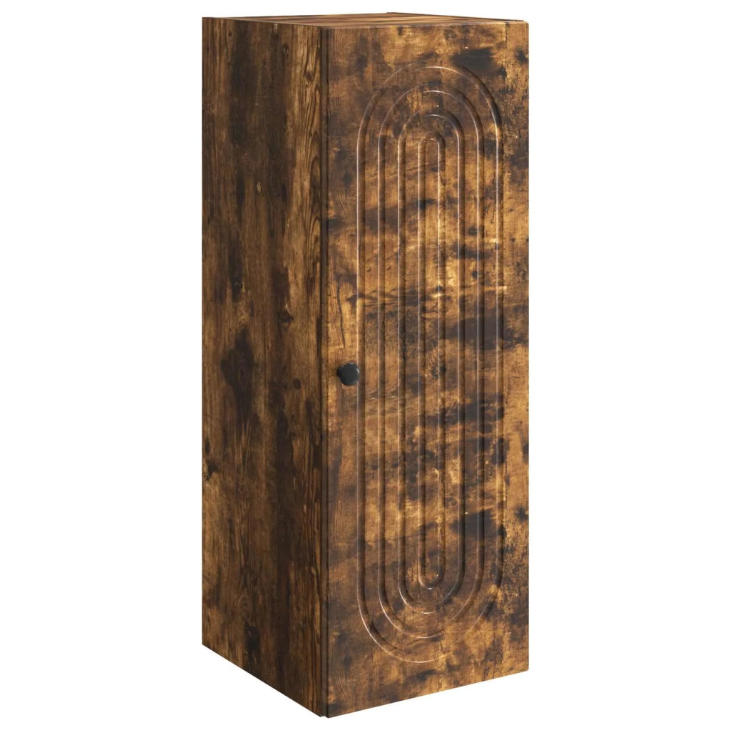 Mobiletto a muro Rovere Fumo 33 x 34,5 x 90 cm