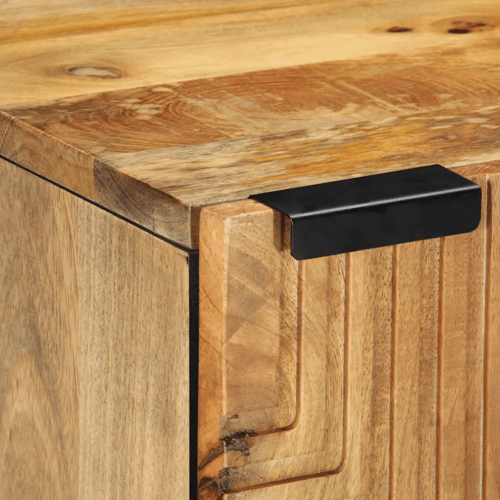 Mobile Pensile da Bagno Marrone 38x33,5x48 cm Legno di Mango 4017740