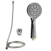 Trade Shop - Kit Bagno Doccetta Doccino Soffione Doccia Tondo Con Laccio 1,8 Mt Staffa 69069 -