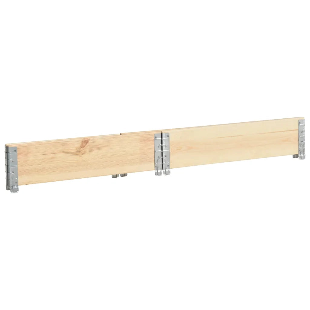 Fioriera Rialzata 100x100 cm in Legno Massello di Pino 3055168