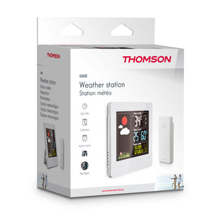 Thomson Stazione meteorologica wireless a colori retroilluminata con sonda esterna
