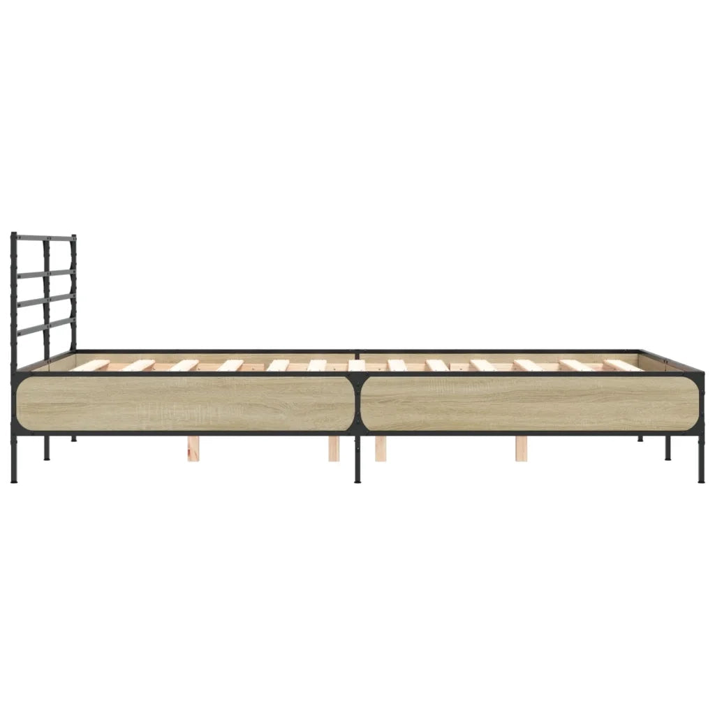 Giroletto Rovere Sonoma 140x200 cm in Legno Multistrato Metallo