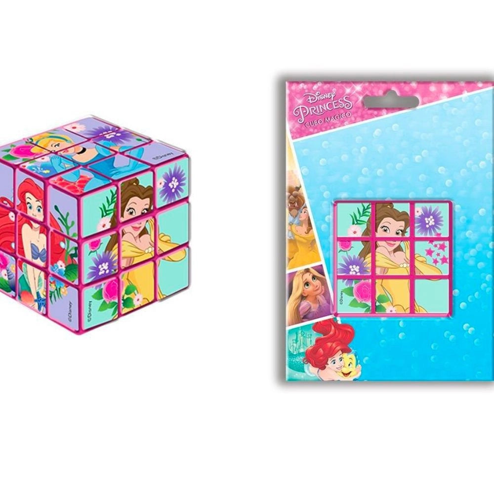 Trade Shop - Cubo Di Rubik Principesse Cubo Magico Rompicapo Gioco Abilità Educativo Bambini -