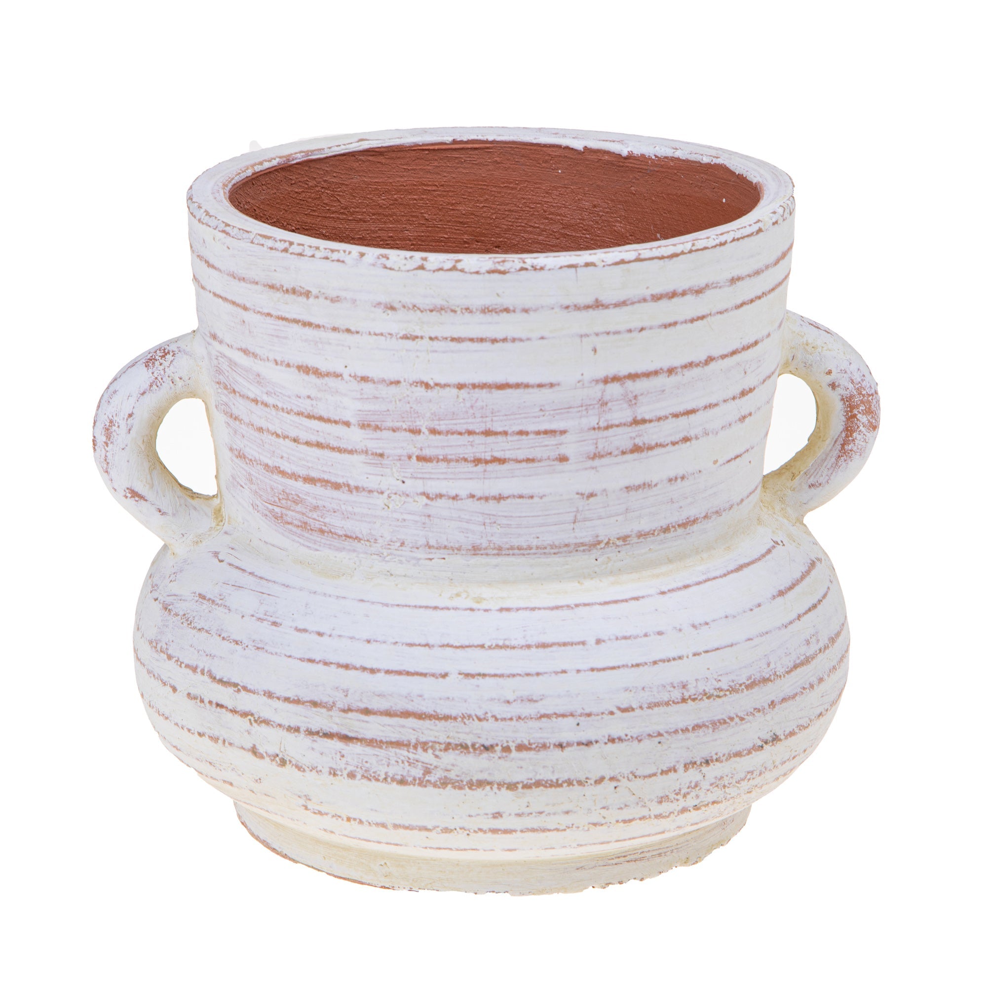 Vaso con Manici Ø 23,5 H 19 cm