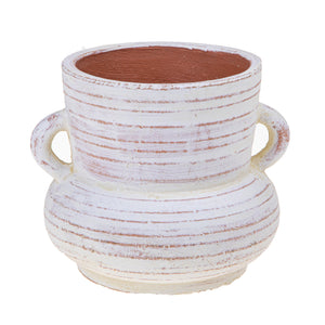 Vaso con Manici Ø 23,5 H 19 cm