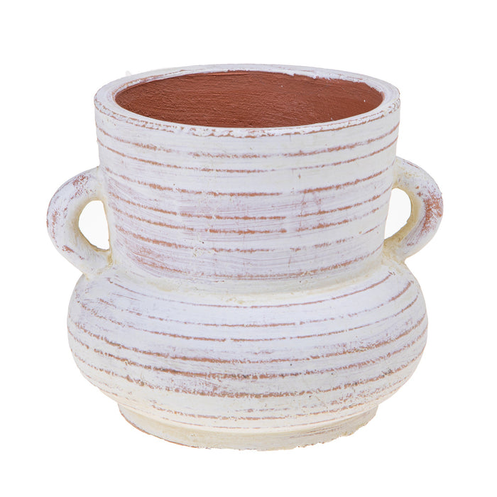 Vaso con Manici Ø 23,5 H 19 cm