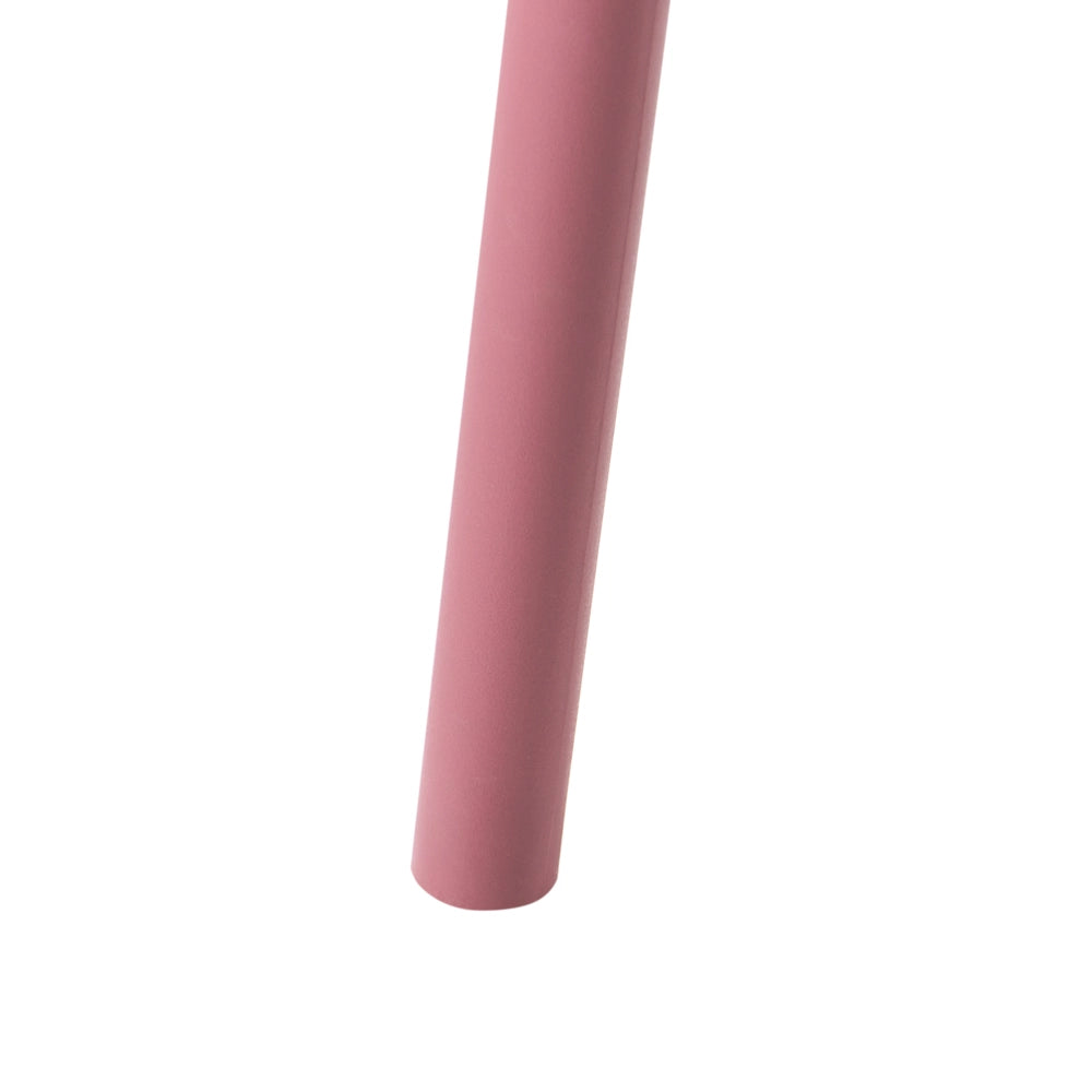 Set di 2 sedie da giardino rosa Materiale sintetico Plastica Interno Esterno Giardino Schienale a farfalla Sala da pranzo Stile moderno minimalista