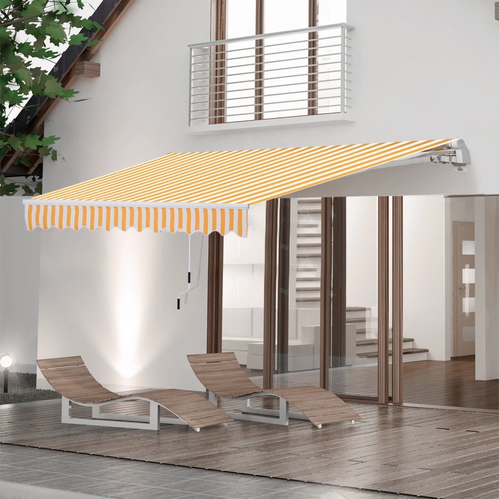 Tenda da esterno r¨¦tractable ¨C zephmum ¨C arancione 295x245 cm