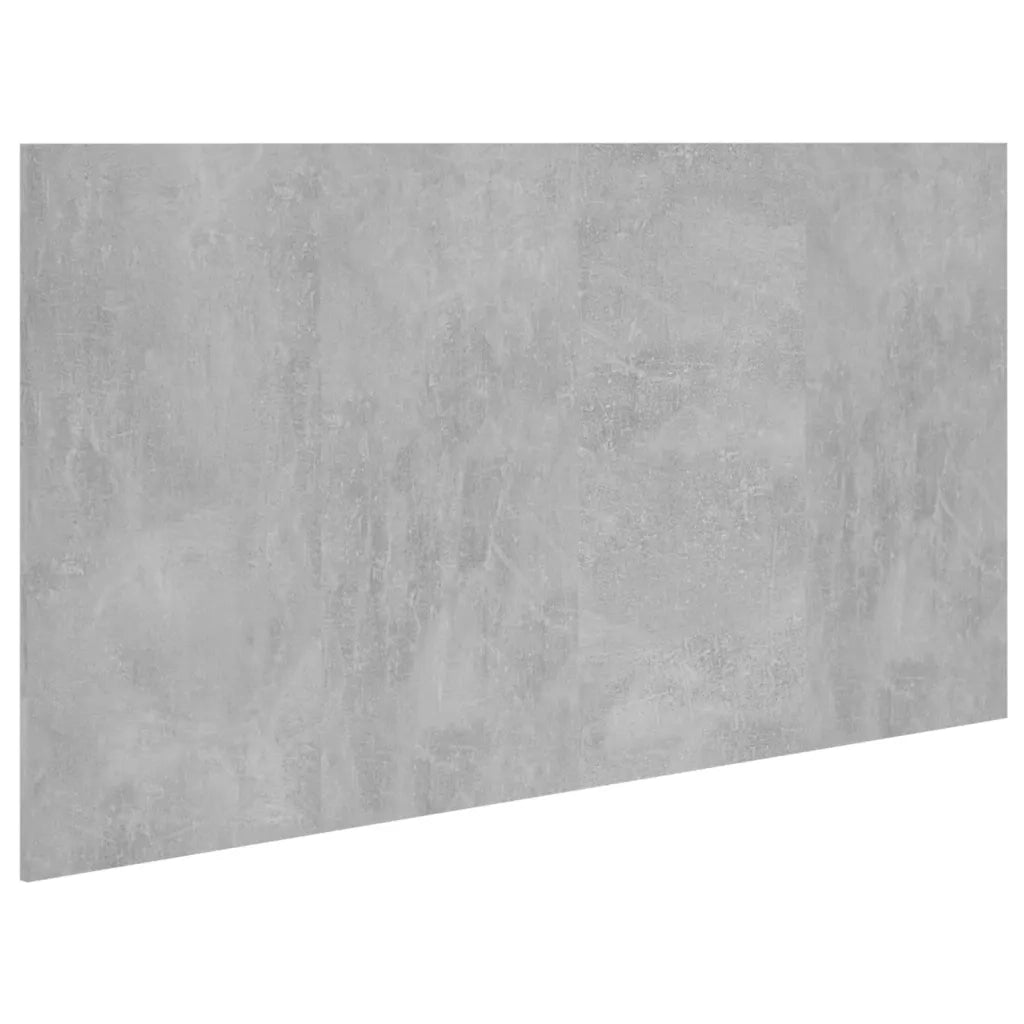Testiera Letto-Testata-Testiera Decorativa Grigio Cemento 160x1,5x80cm in Legno Multistrato