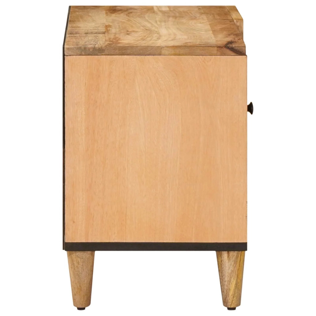 Armadi di Stoccaggio con porta Marrone 80 x 31,5 x 46 cm