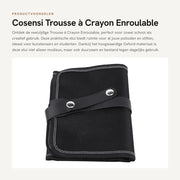 Tas per matite 48 tasche - Materiale Oxford - Duraturo - Resistentente al fango - Stile moderno - Facile da trasportare