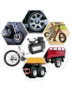 Mini Compressore Portatile 12V 250 PSI per Auto Camper