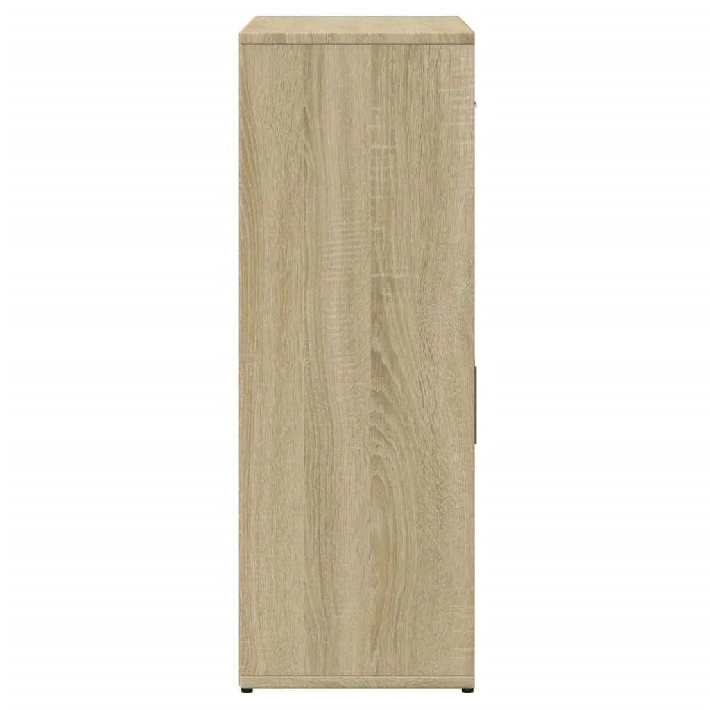Buffet credenza cassettiera armadio mobile contenitore organizer cucina soggiorno rovere Sonoma 60 x 30 x 84 cm legno ingegnerizzato marrone 02_0031590