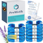 Set di sostituti per assorbenti con profumo di lavanda - Per assorbenti e contenitori compatibili - 9 pezzi