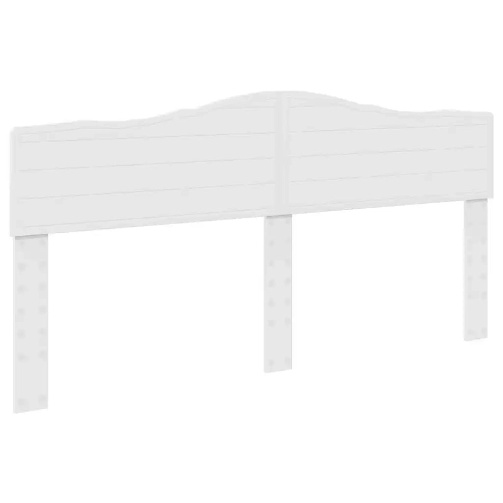Testiera-Testata-Testiera Decorativa Bianco Lucido 180 cm Legno multistrato 954320
