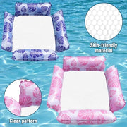 Materasso Inflabili 4-in-1 per Piscina e Spiaggia - Set da 2