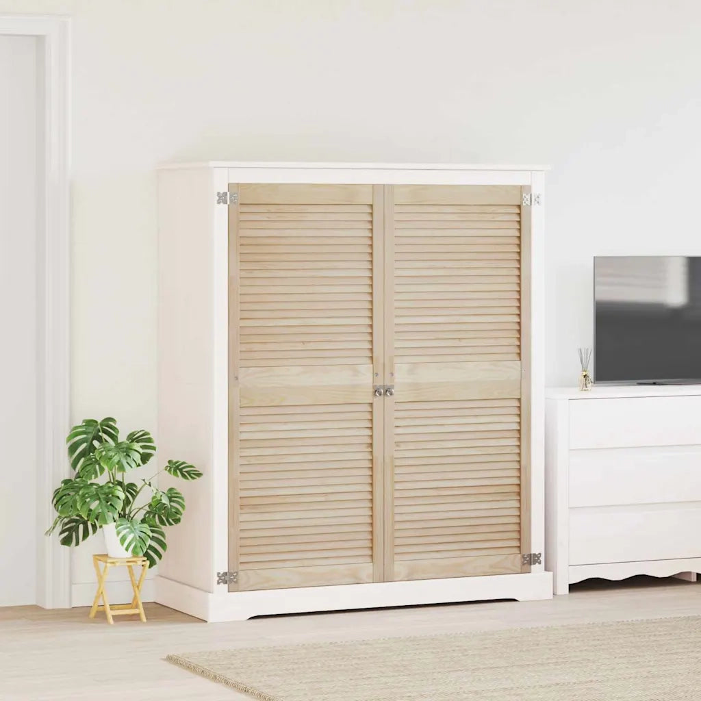 Porta per Armadio 2 pcs Naturale 140,5 x 2,1 x 59,5 cm 42019265