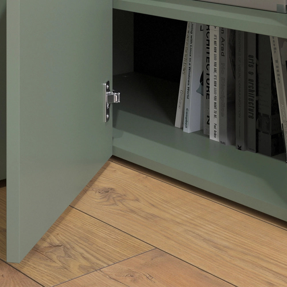 Vicco Credenza Verde 80 x 50 cm con porta