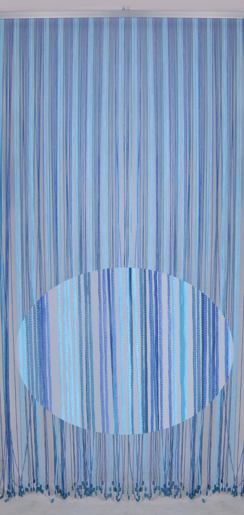 C TENDA CORDONCINO 125XH240 CM AZZURRO- 1,0 pz