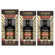 Castagner chocolate gran liquore e 12 bicchierini in cialda 3 bottiglie da 35 cl