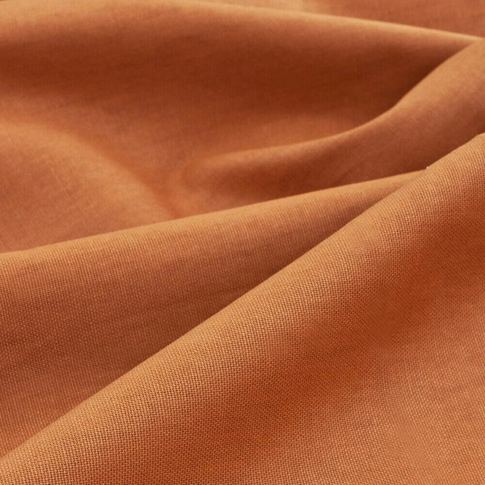Telo Arredo Cotone 260x280 cm Copridivano Granfoulard Copriletto Tessuto Multiuso Marrone