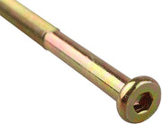 Viti interni a testa quadrata 10 pezzi - Lunghezza 100 mm - Diametro 8 mm - Spessore del filo 1,25 mm - Verniciato - Resistente alla corrosione - Viti