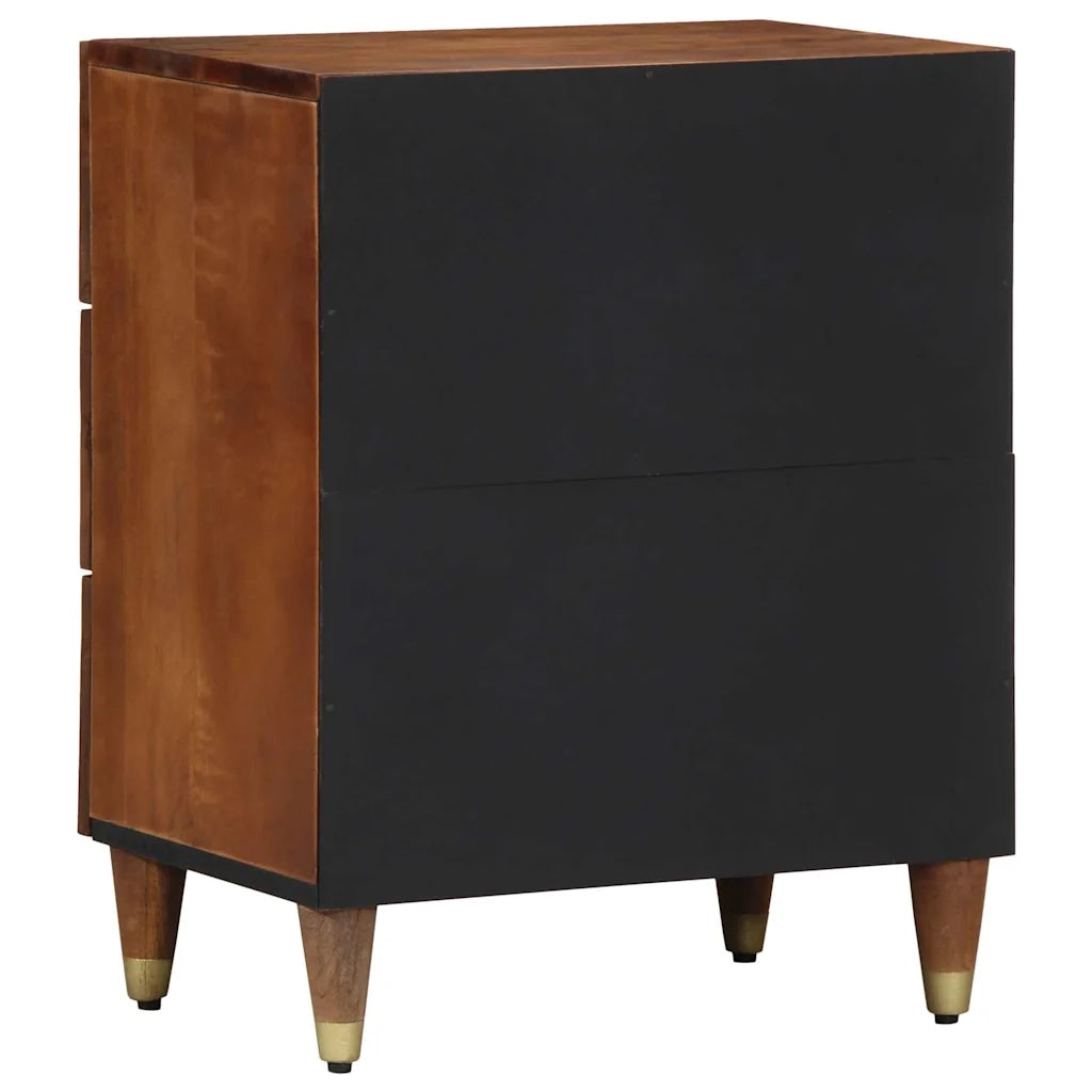 Armadio da Notte con cassetto Marrone miele 50 x 33 x 62 cm 4018745