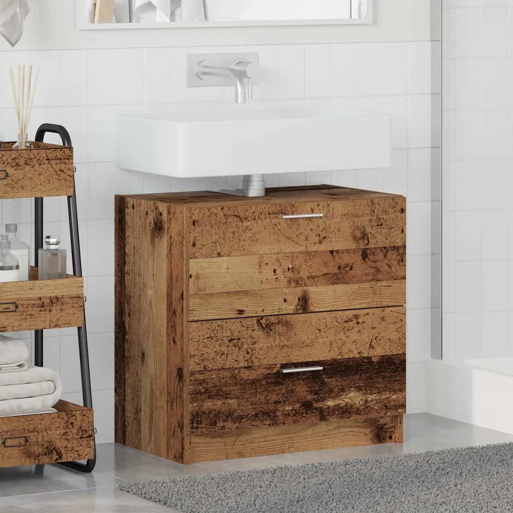 Mobile da Bagno Legno vecchio 59 x 37 x 59 cm Legno multistrato 868821