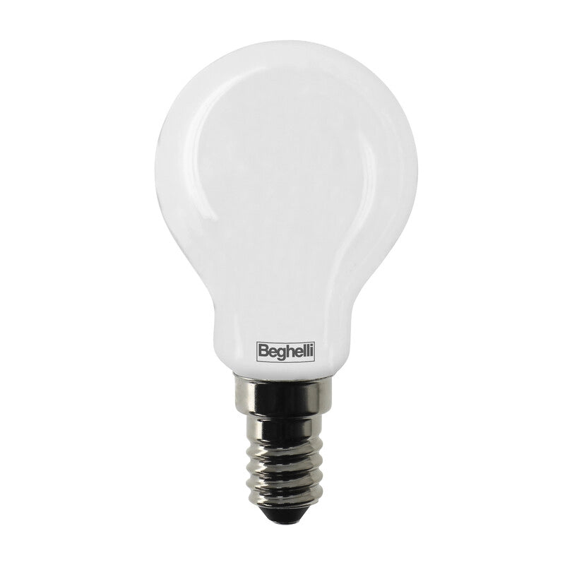 BEGHELLI LED TV SFERA E14  5W 56541 CALDA 3000K- 10,0 pz
