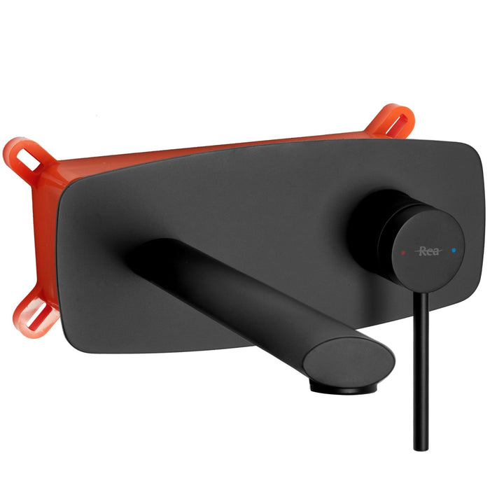 Rubinetto Da Parete Rea Oval Black