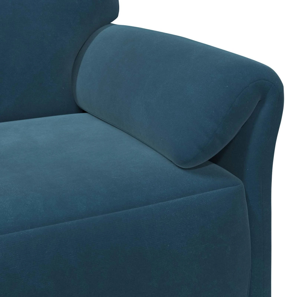 Set di divani 2 pz Blu Velluto 3424908