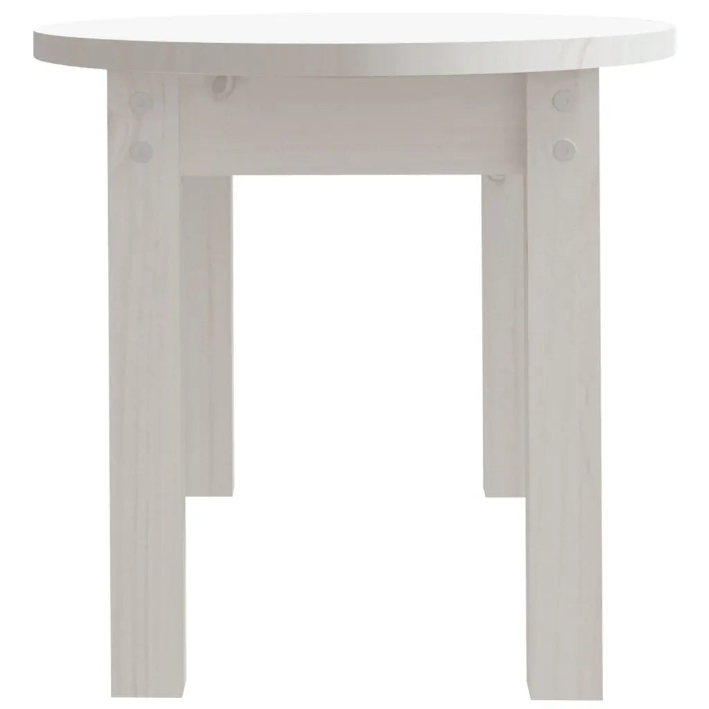 Tavolino da salotto | Tavolino da caff¨¨ | Tavolino da Soggiorno Bianco 80x40x35 cm Legno Massello di Pino
