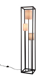 Lampada da terra 3 paralumi Ross