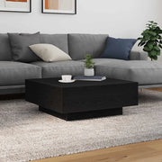 Tavolino da salotto Rovere Nero 80 x 80 x 31 cm 863002