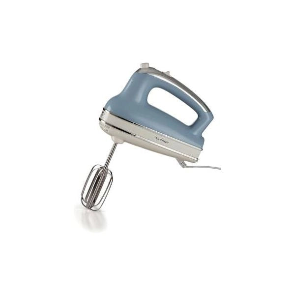 Ariete sbattitore vintage 1548 5 velocita 450w cream blue - 8003705123212